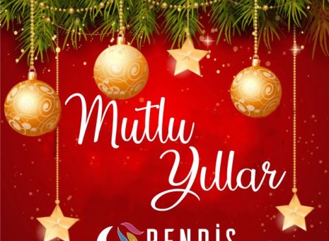 Sevdiklerinizle birlikte sağlıklı, mutlu, huzurlu bir yıl geçirmenizi dileriz. Mutlu Yıllar ! 